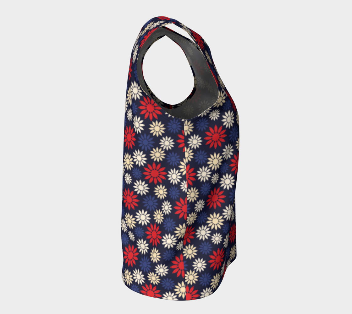 Red Symbolic Camomiles Floral preview #8
