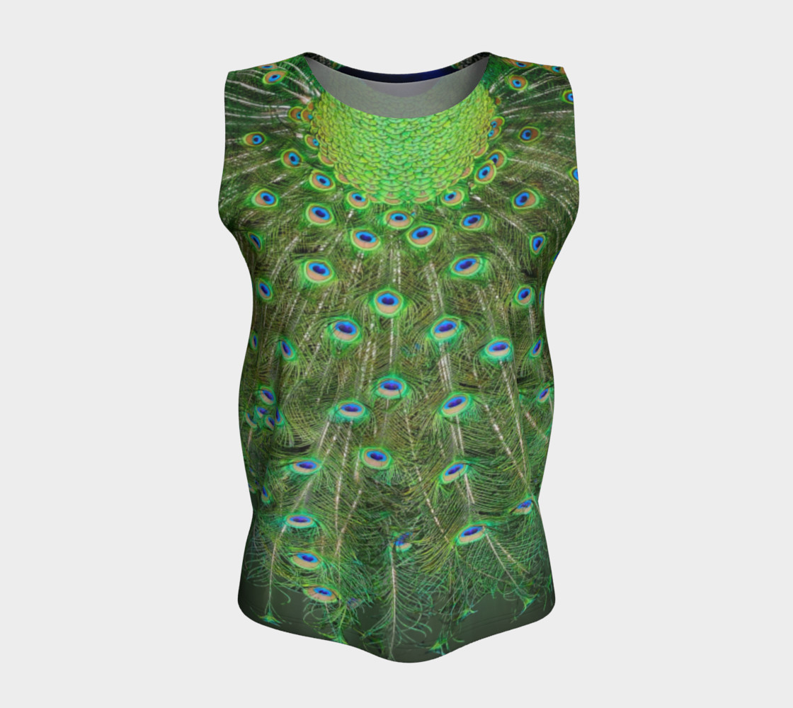Peacock Wheel Loose Top preview #5