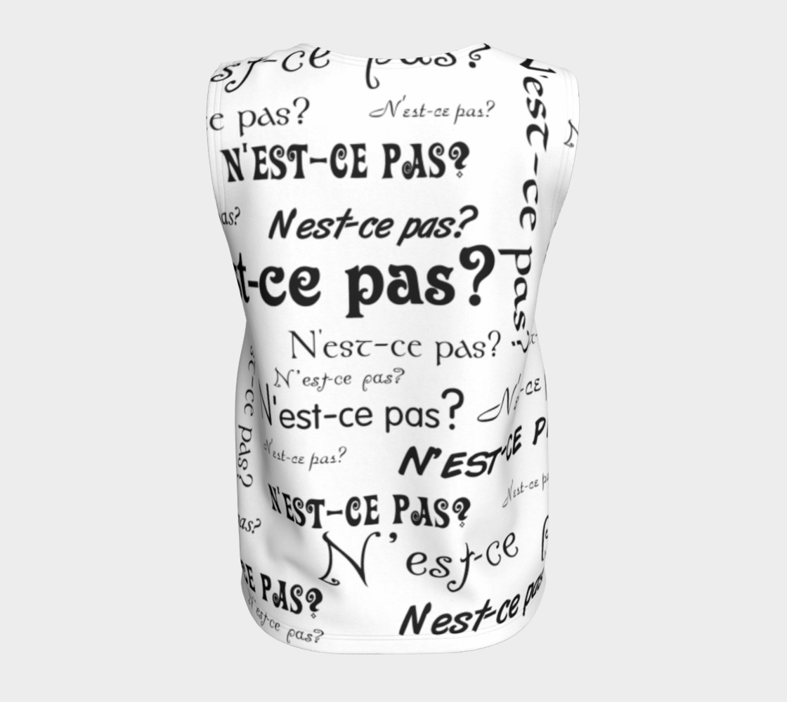 N'est-ce Pas Tank Top preview #6