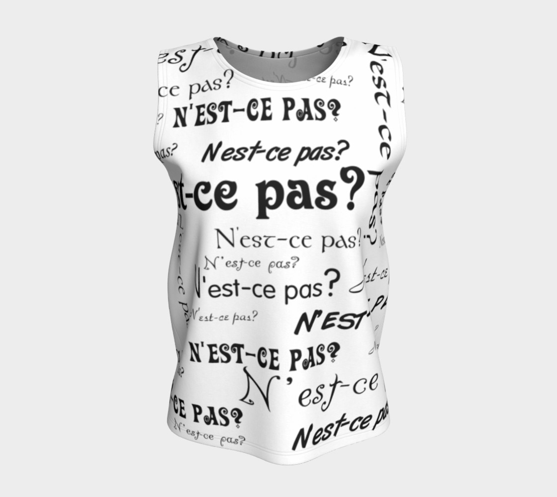 N'est-ce Pas Tank Top preview #5