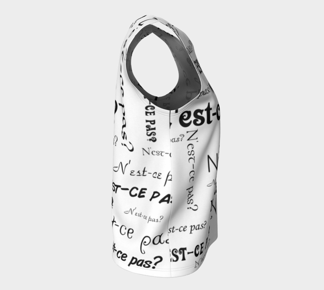 N'est-ce Pas Tank Top preview #8