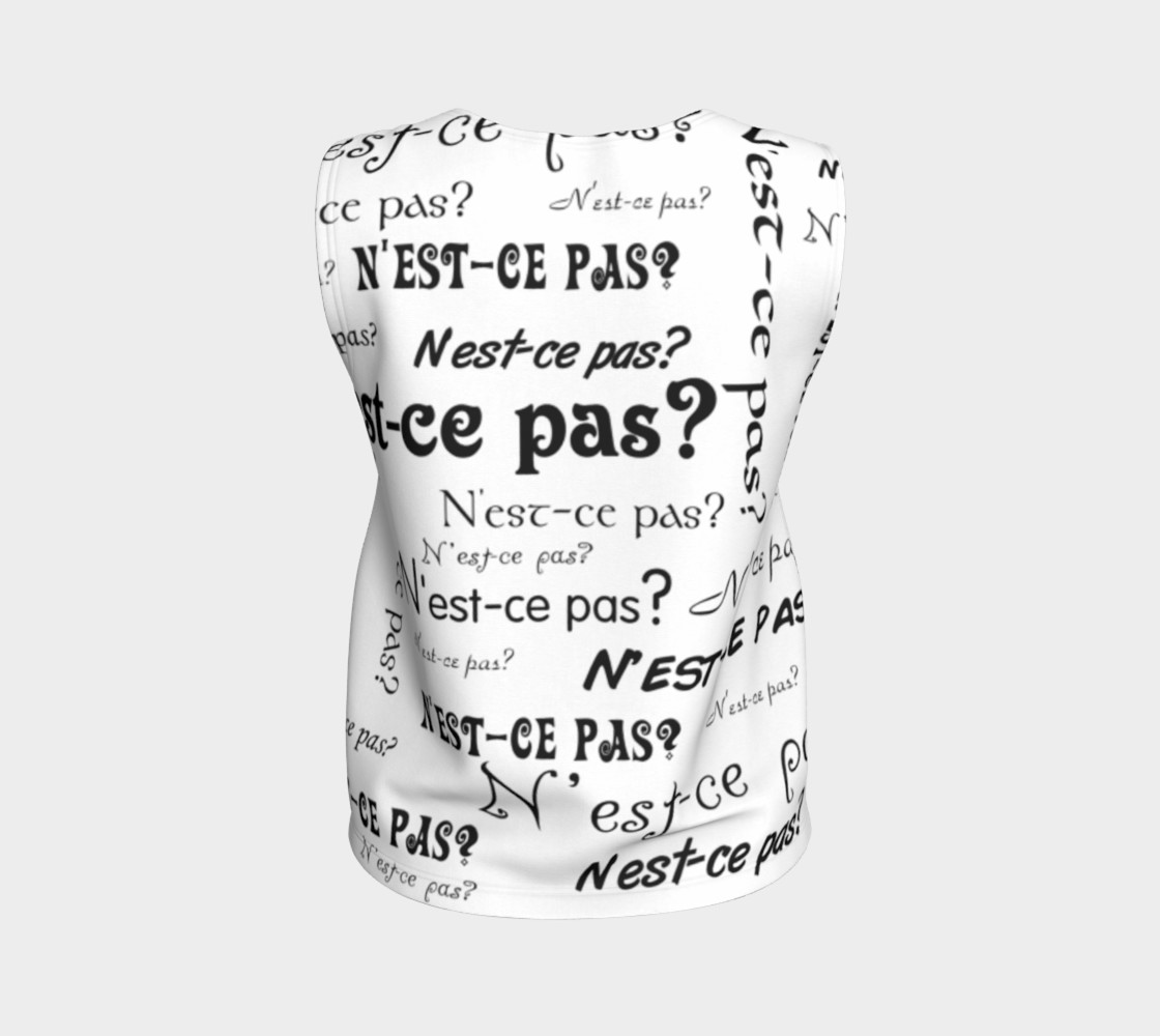 N'est-ce Pas Tank Top preview #2
