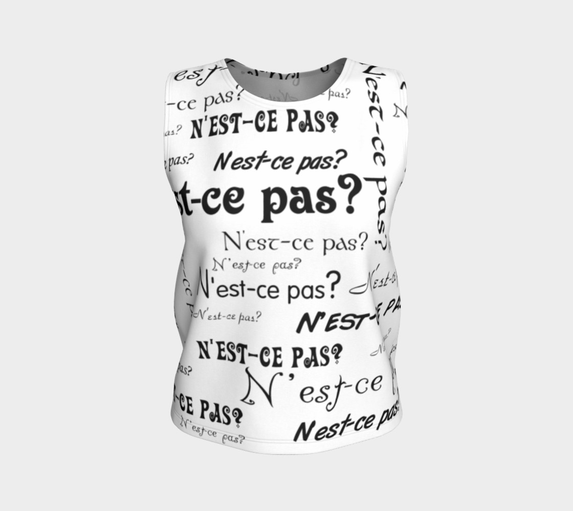 N'est-ce Pas Tank Top preview #1