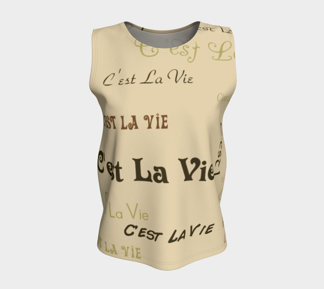 Coffee C'est la Vie Tank Top preview #5