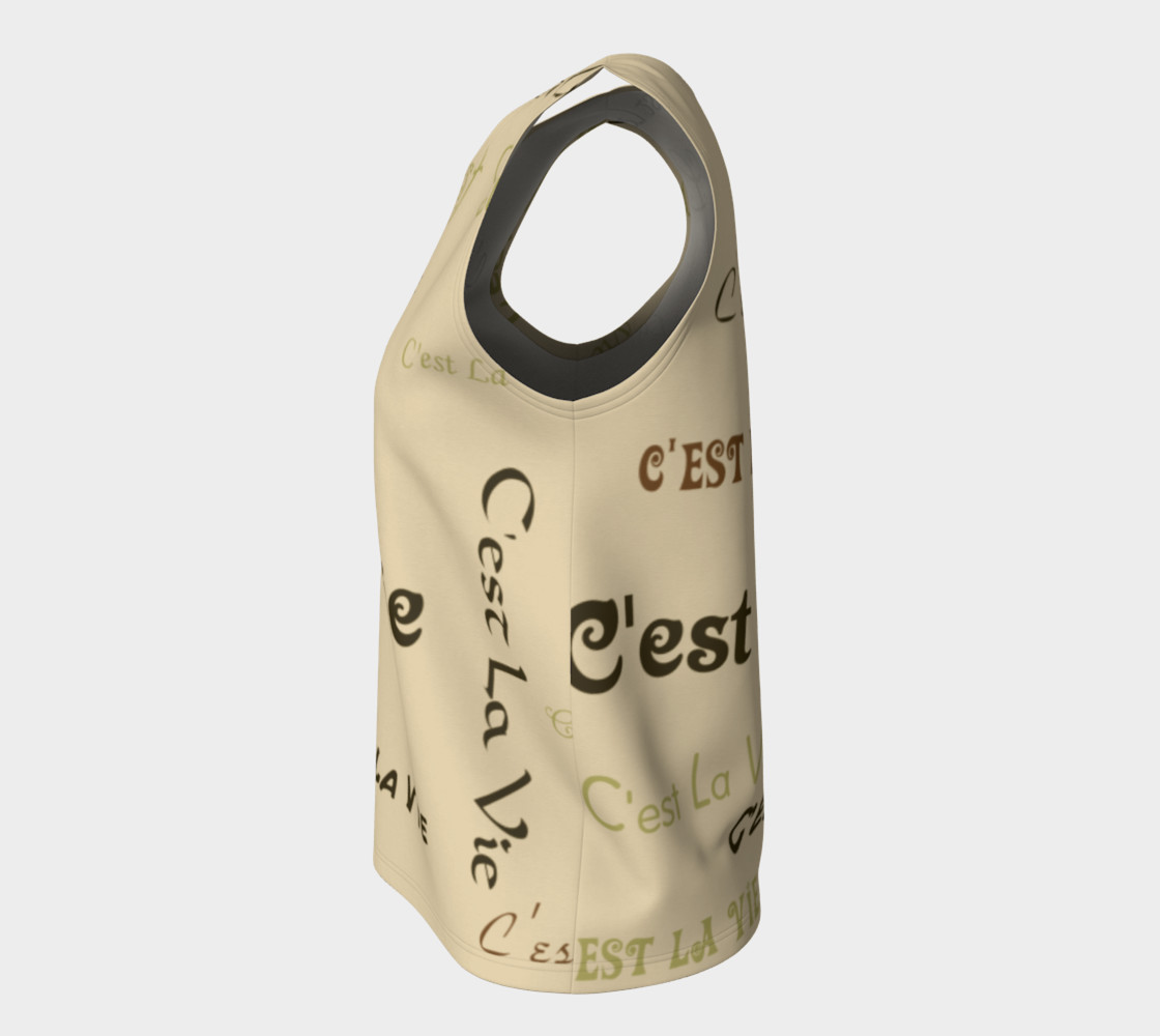 Coffee C'est la Vie Tank Top preview #7
