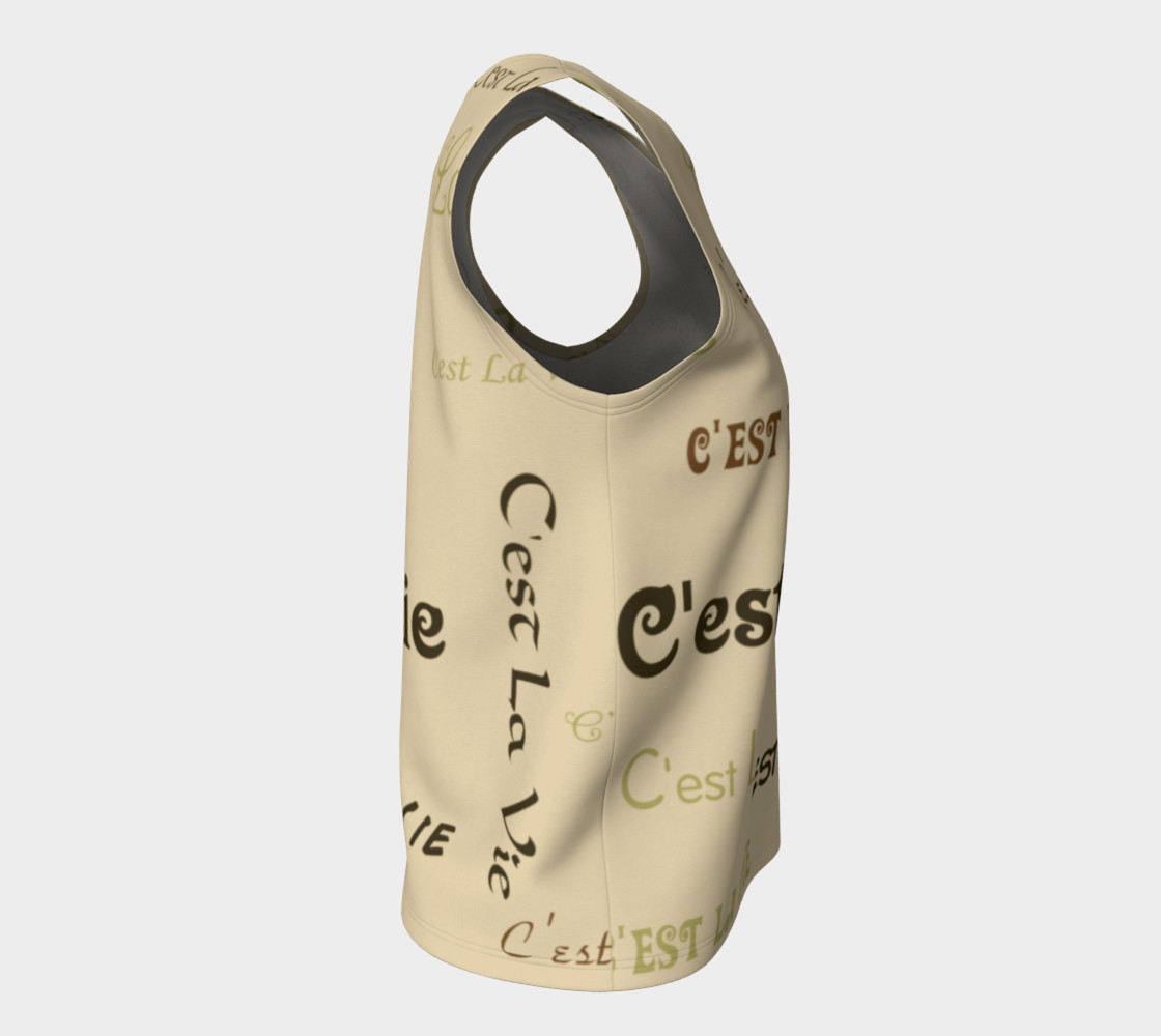 Coffee C'est la Vie Tank Top preview #8