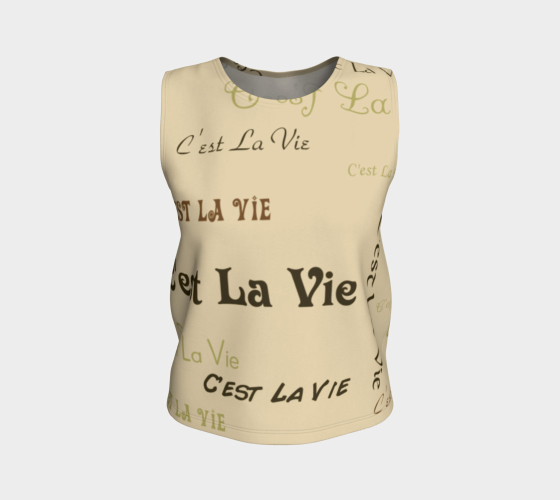 Coffee C'est la Vie Tank Top preview #1