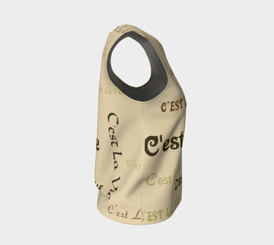 Coffee C'est la Vie Tank Top preview #4