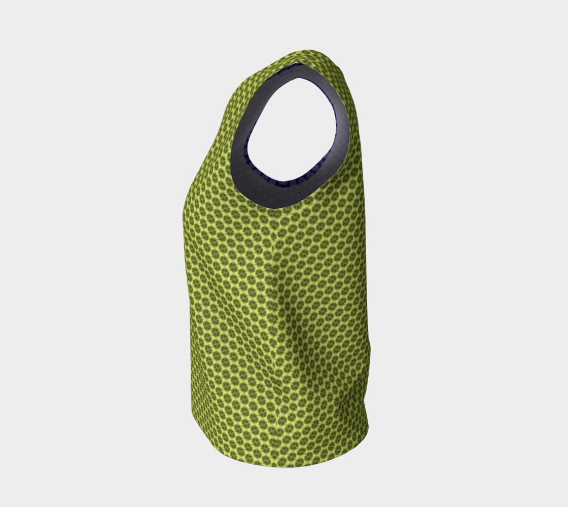 Blue and Yellow Scales Tank Top preview #3