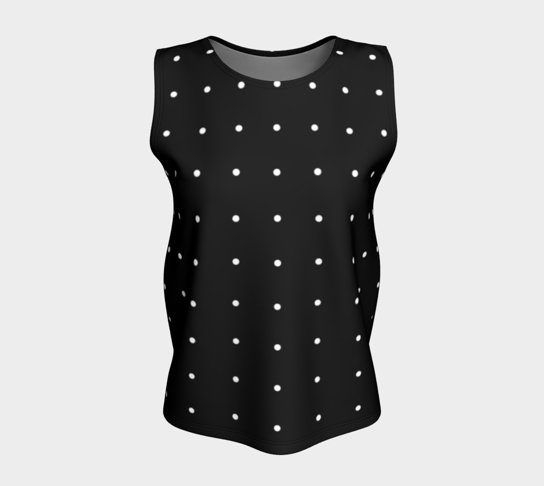 Umsted Design Polka Dots Black with White Dots thumbnail #6