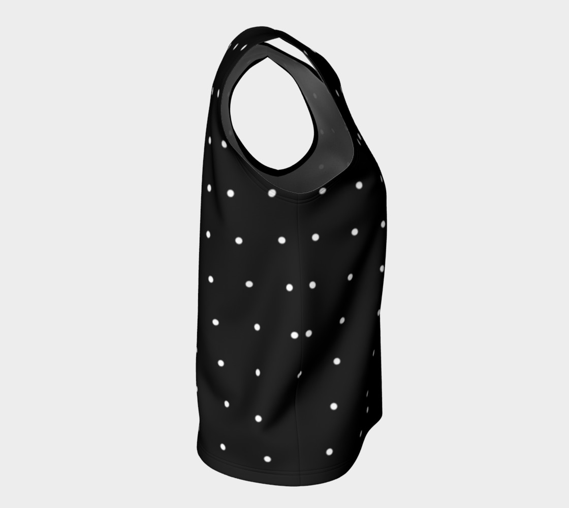 Umsted Design Polka Dots Black with White Dots preview #8