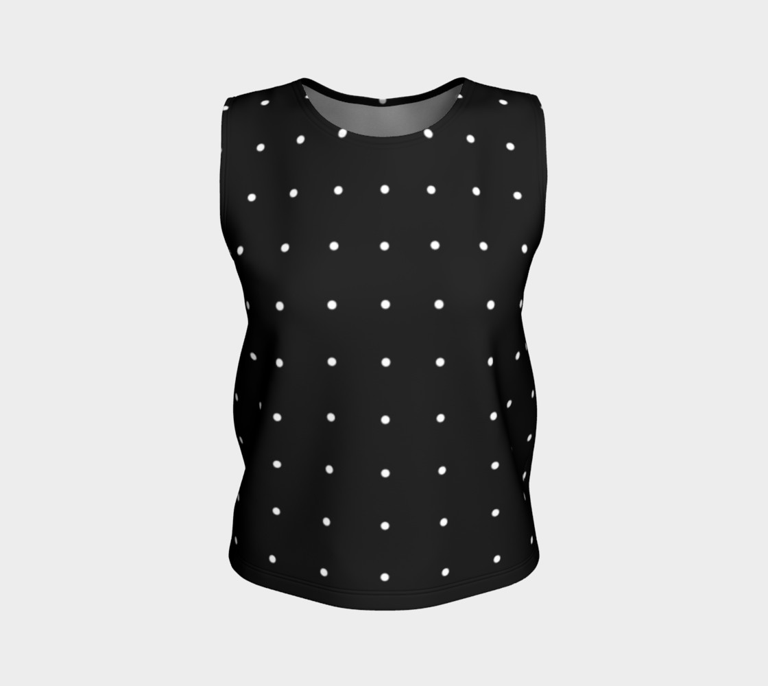 Umsted Design Polka Dots Black with White Dots preview #1