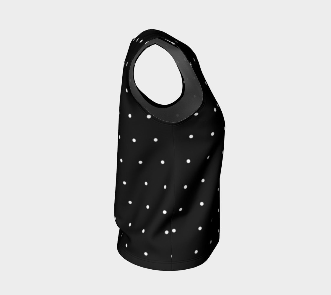 Umsted Design Polka Dots Black with White Dots preview #4