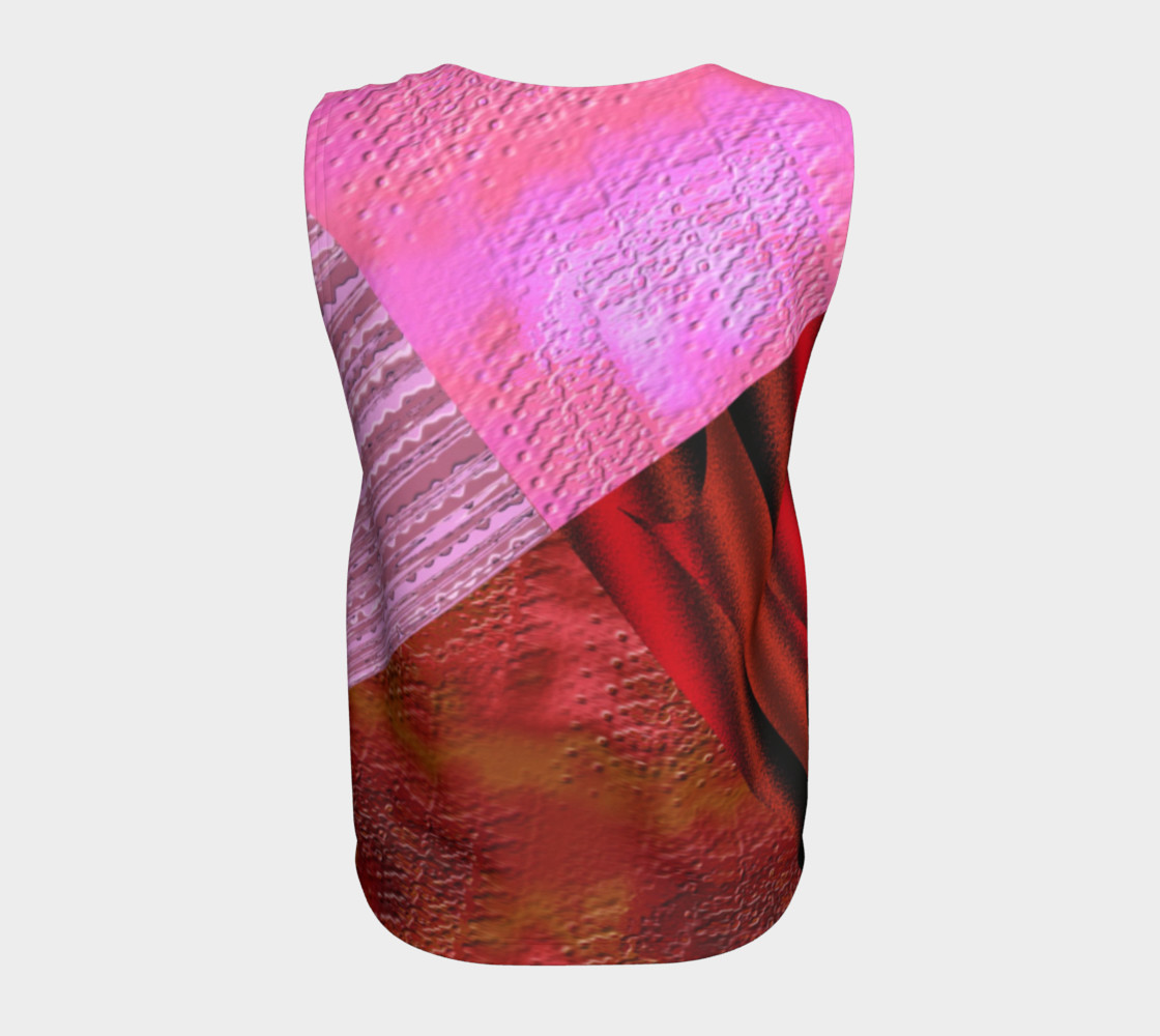 Pink and Red Clash Tank Top thumbnail #7