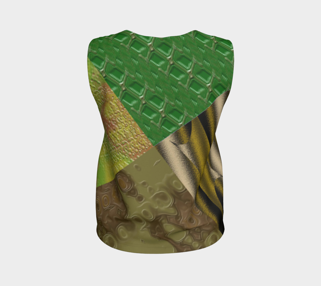 Patched Camouflage Tank Top preview #2