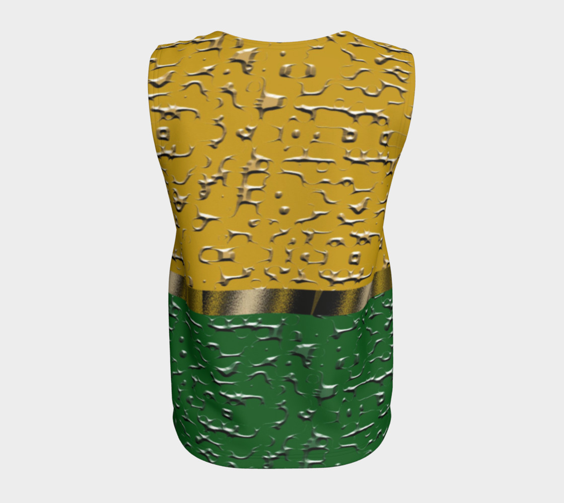 Orange and Green Melting Pot Tank Top preview #6