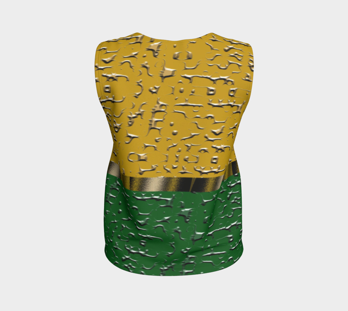 Orange and Green Melting Pot Tank Top preview #2