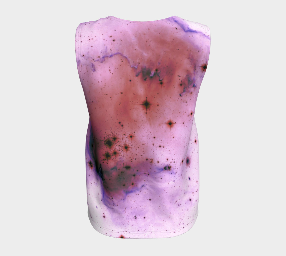 Pink Star Cluster Tank Top preview #6