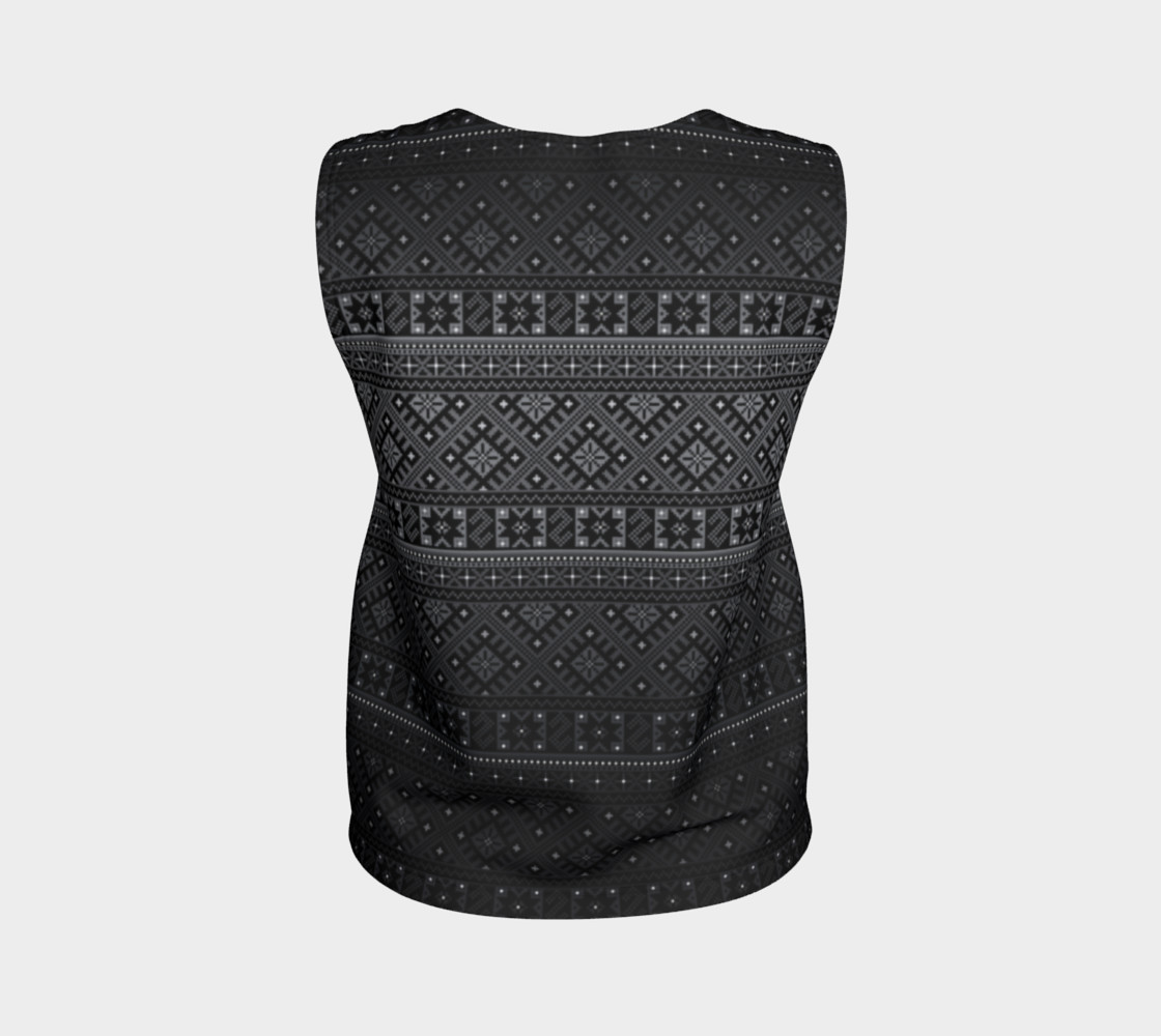 WestLand | Charcoal Loose Tank 3D preview
