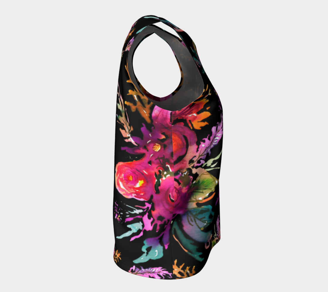 Aperçu de Happy Roses Black top #8