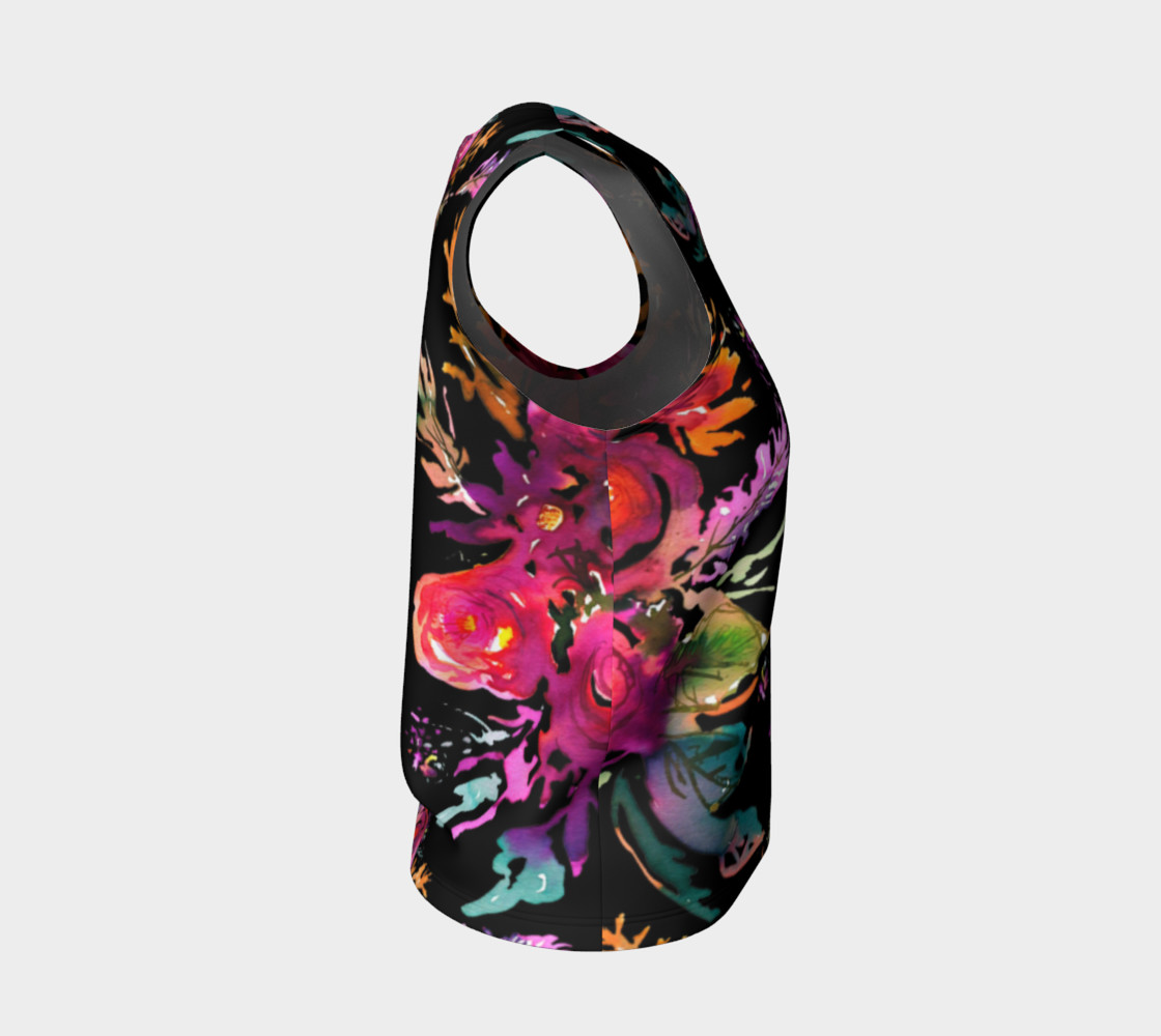 Aperçu de Happy Roses Black top #4
