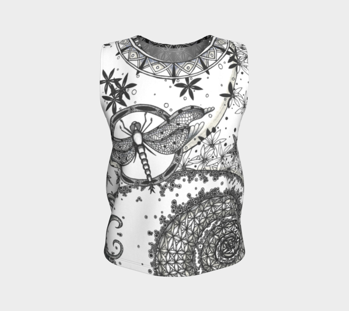 CANDICE DRAGONFLY LOOSE-FIT TANK preview #1