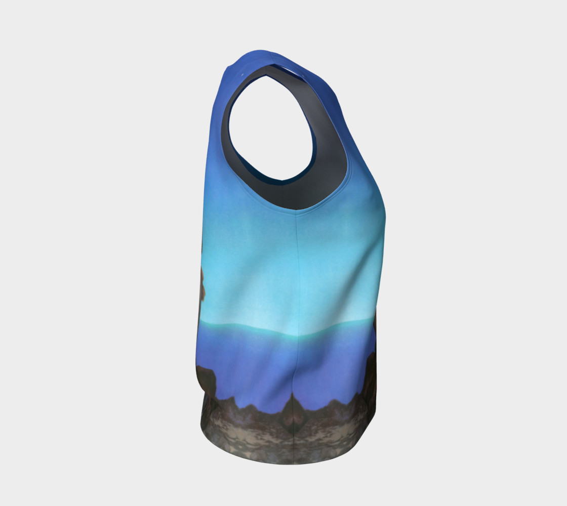 Aperçu de Maxfield Parrish Stars Loose Tank Top #4