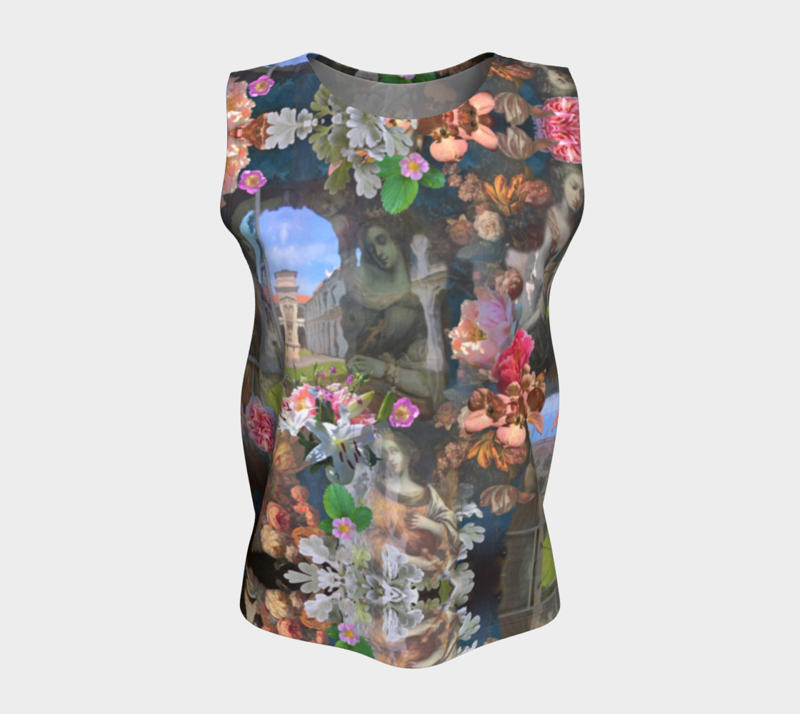 Flowers of the Loreta 1 Loose Tank Top preview #5