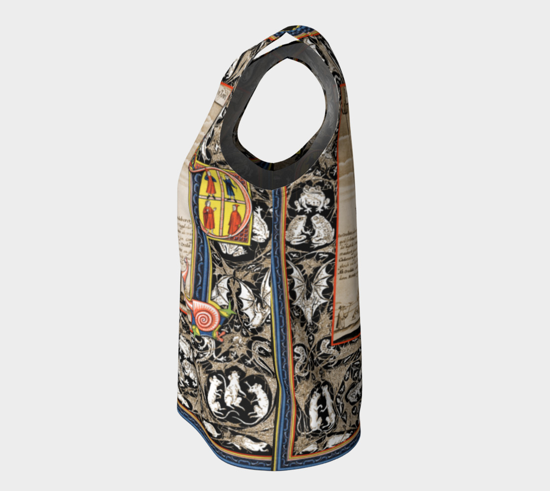 Aperçu de P is for Plague Doctor - Loose Tank Top #7