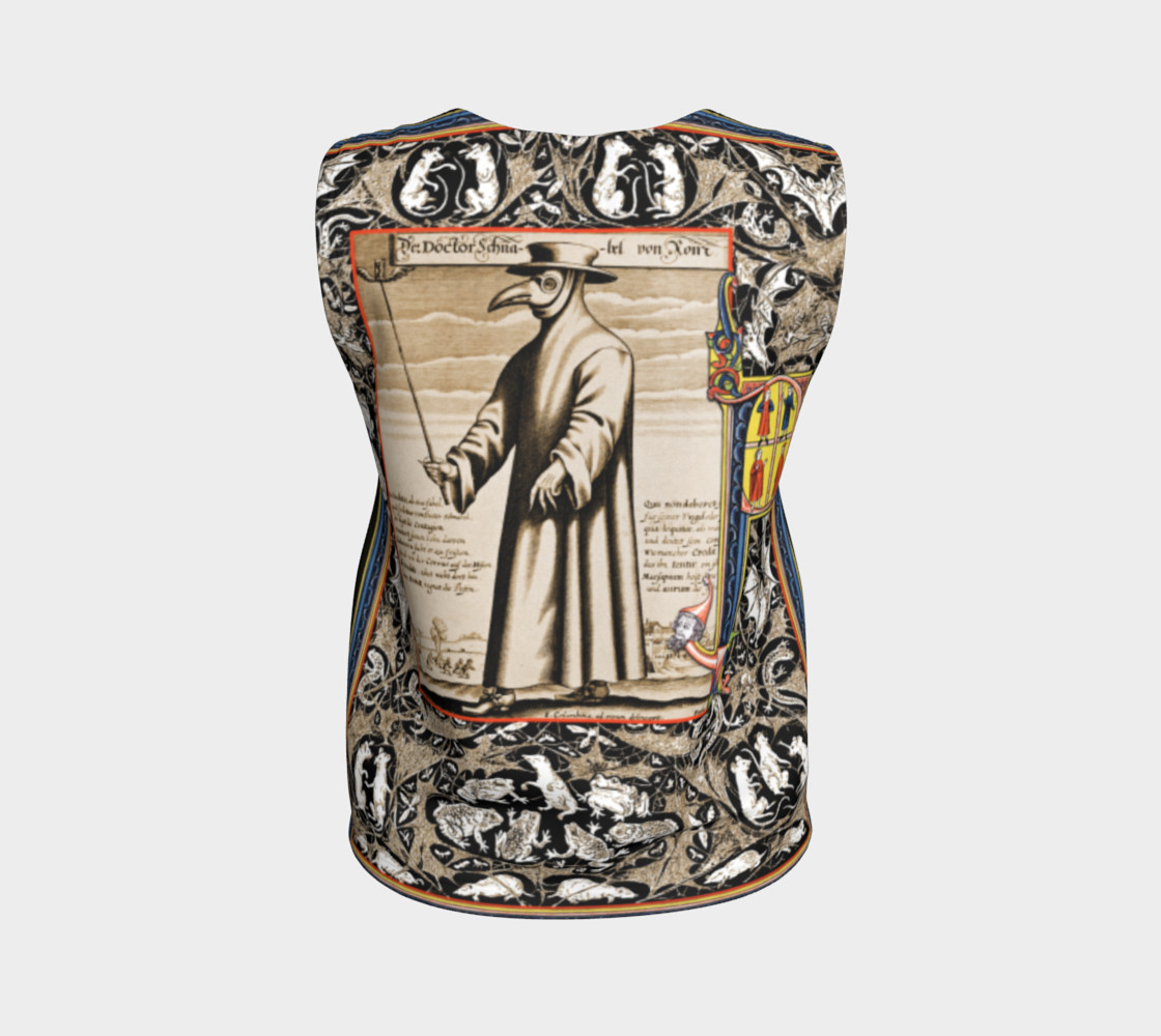 Aperçu de P is for Plague Doctor - Loose Tank Top #2