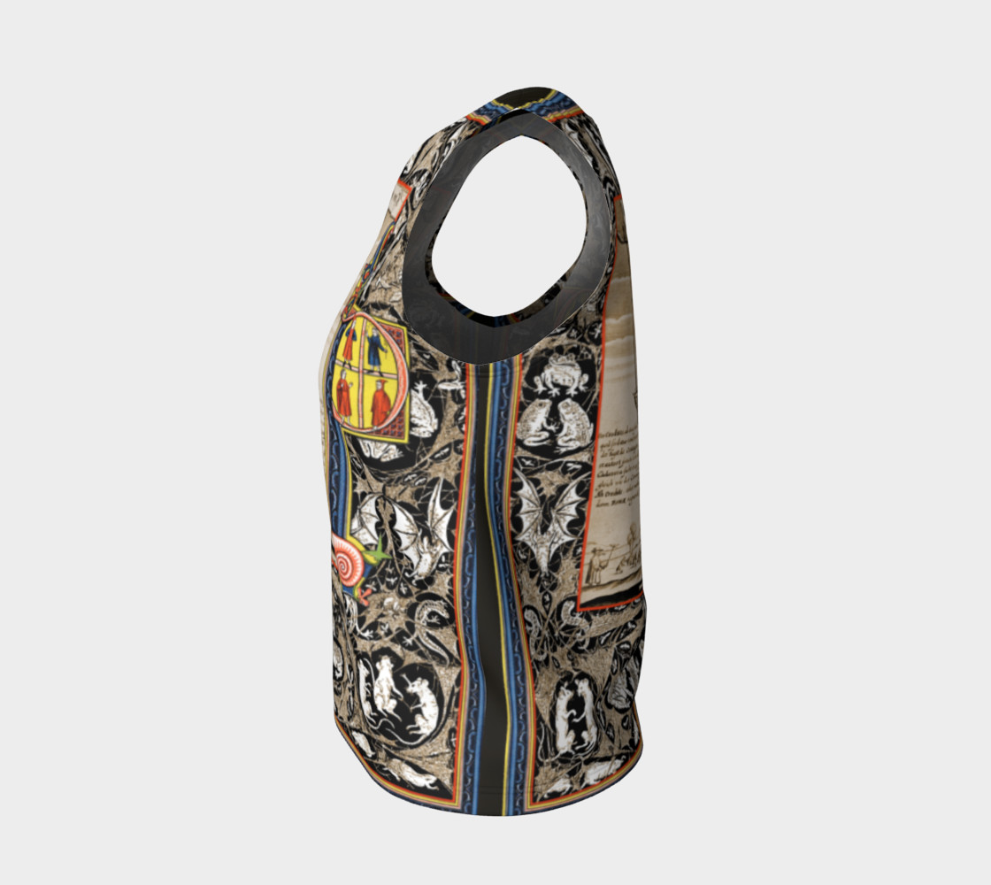 Aperçu de P is for Plague Doctor - Loose Tank Top #3