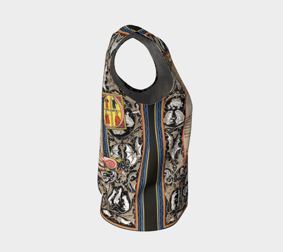 Aperçu de P is for Plague Doctor - Loose Tank Top #4
