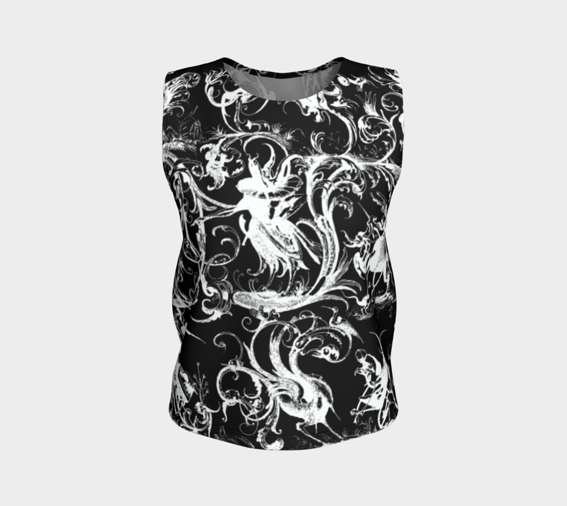 Grotesques B&W - Loose Tank Top preview #1