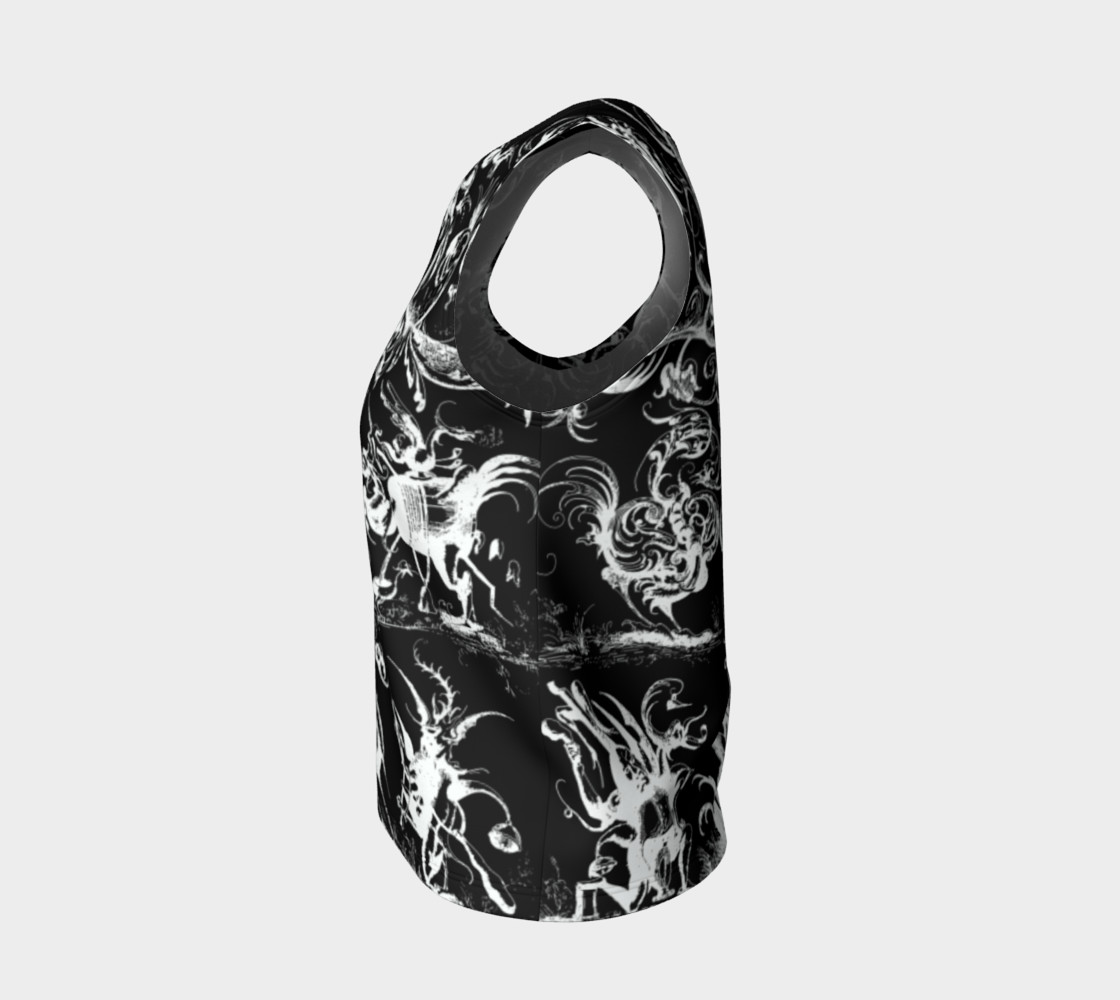 Grotesques B&W - Loose Tank Top preview #3