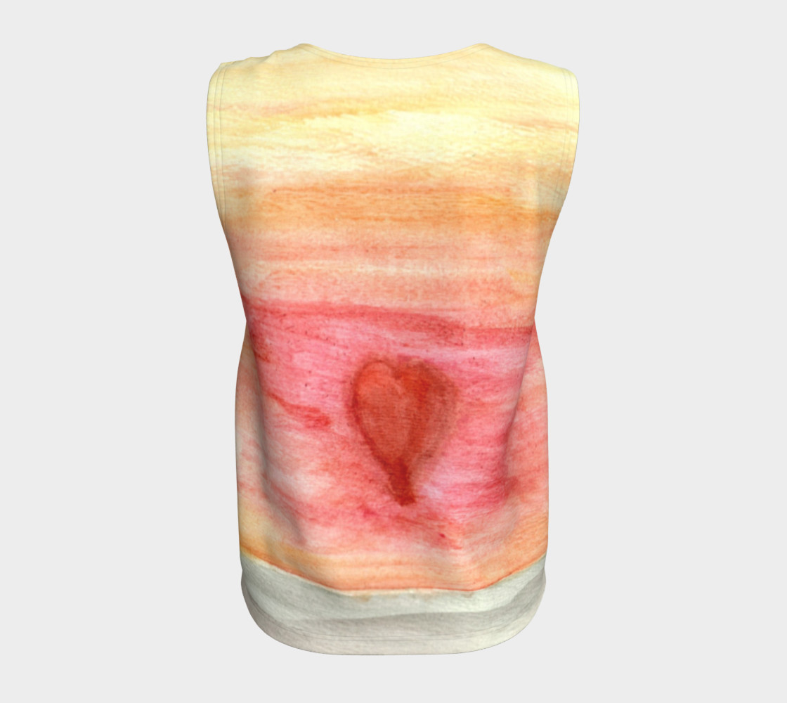 Aperçu de Radiating Heart Tank Top #6