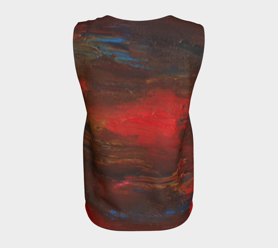 Crimson Ocean Tank Top preview #6