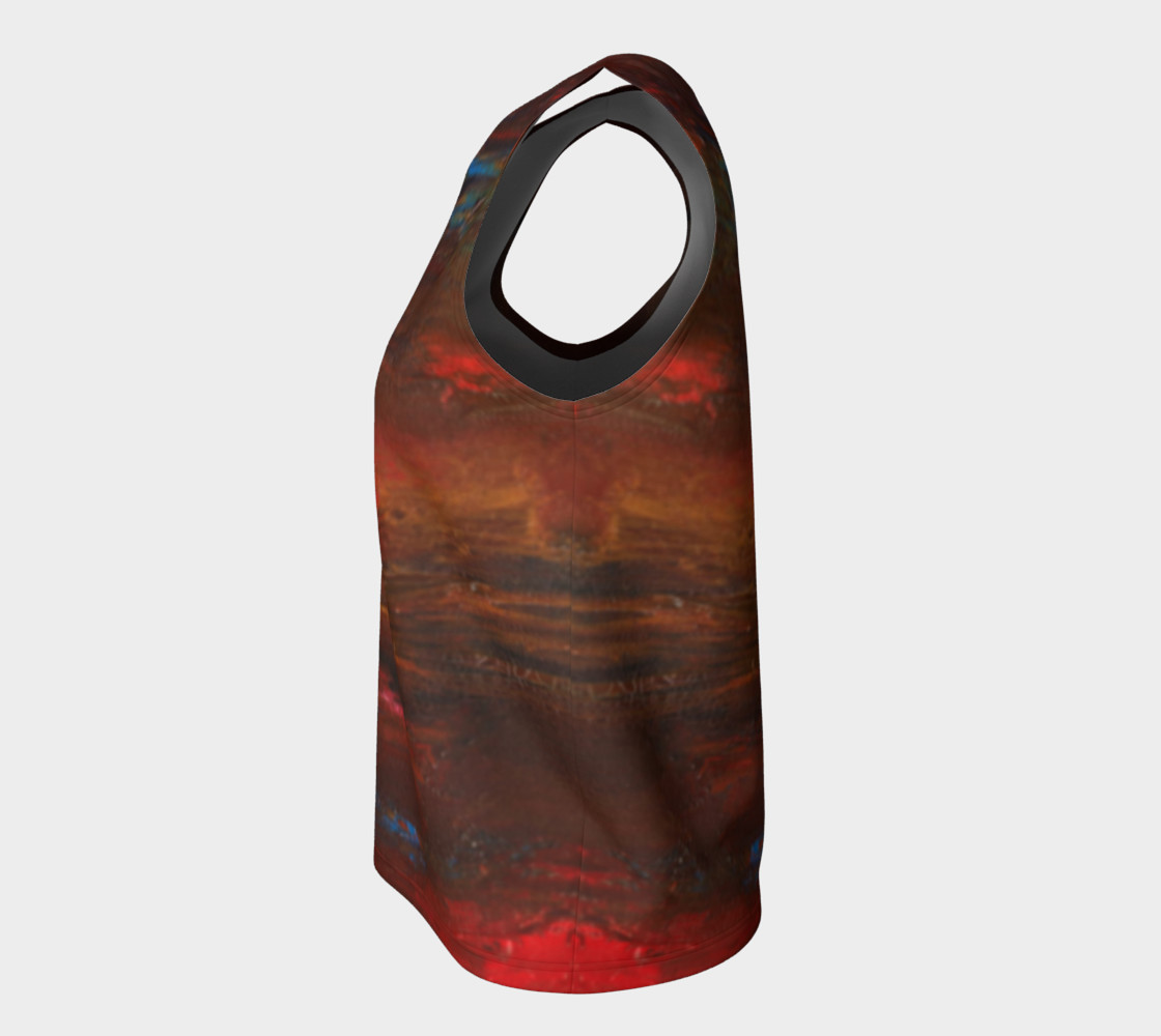 Crimson Ocean Tank Top preview #7