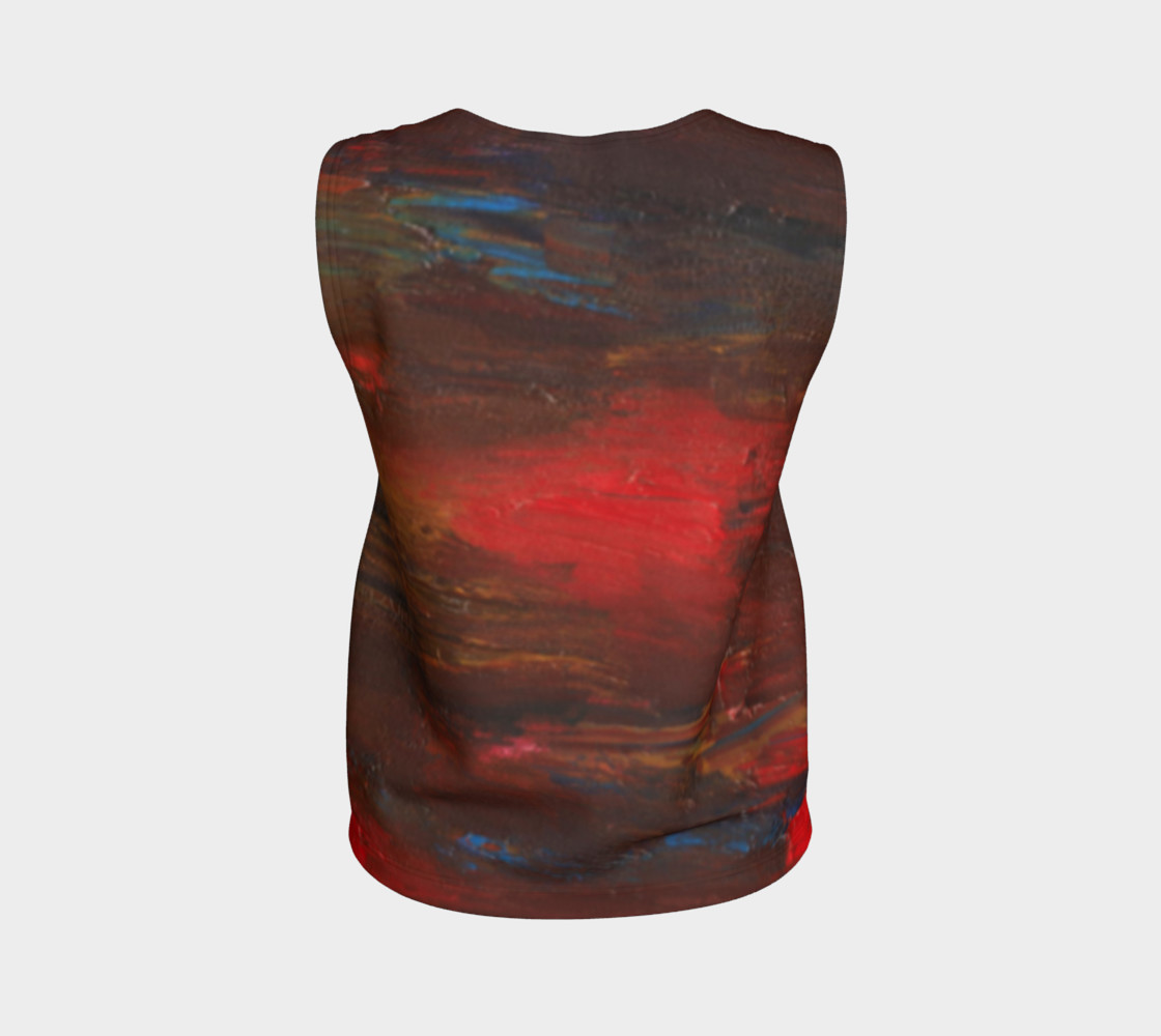 Crimson Ocean Tank Top preview #2