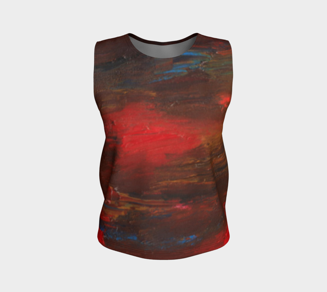 Crimson Ocean Tank Top preview #1