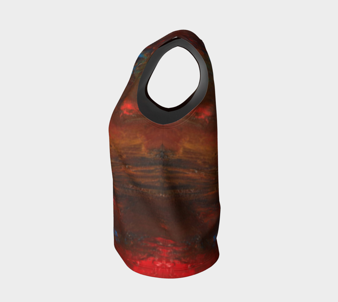 Crimson Ocean Tank Top preview #3