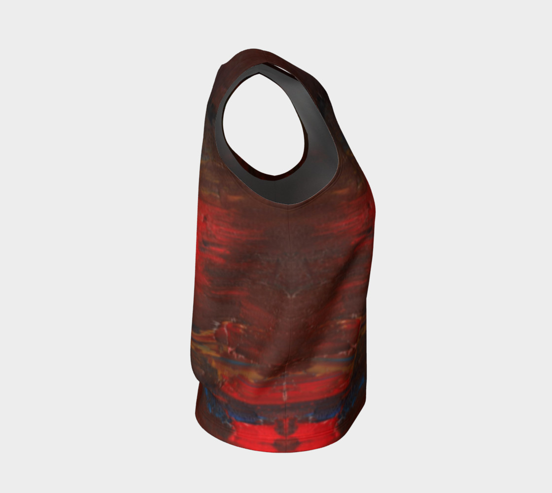 Crimson Ocean Tank Top preview #4