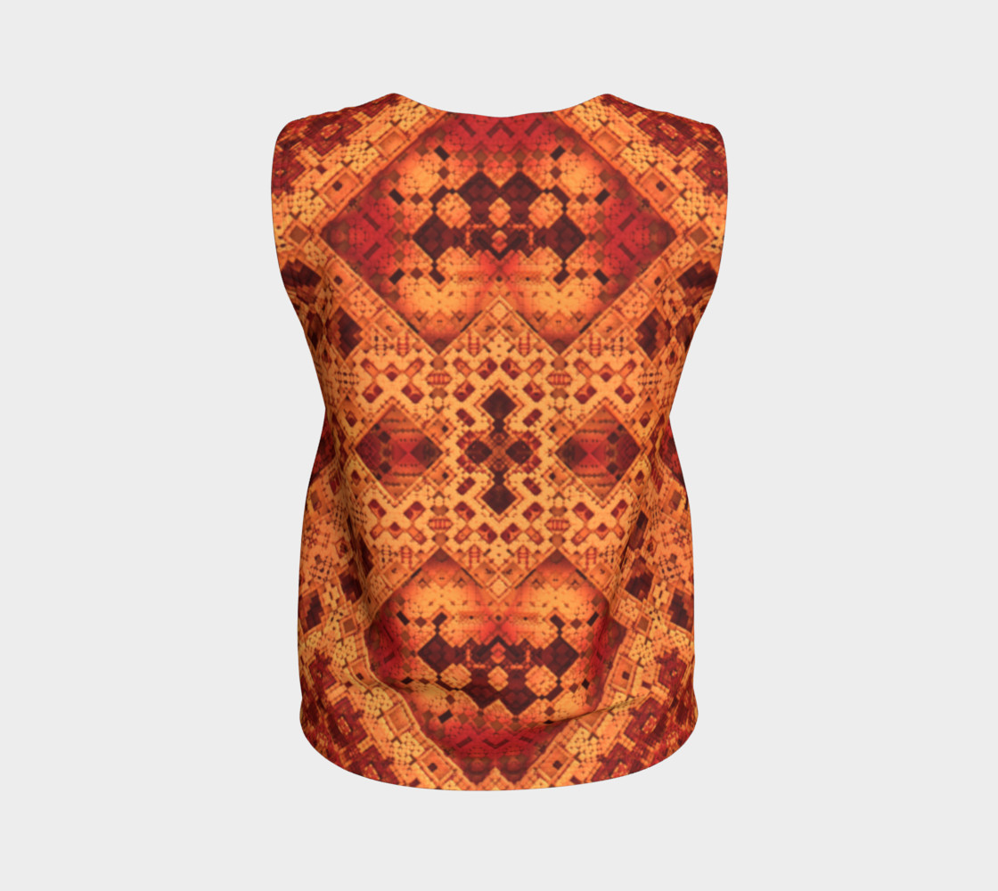 Red/Orange Mosaic Pattern preview #2
