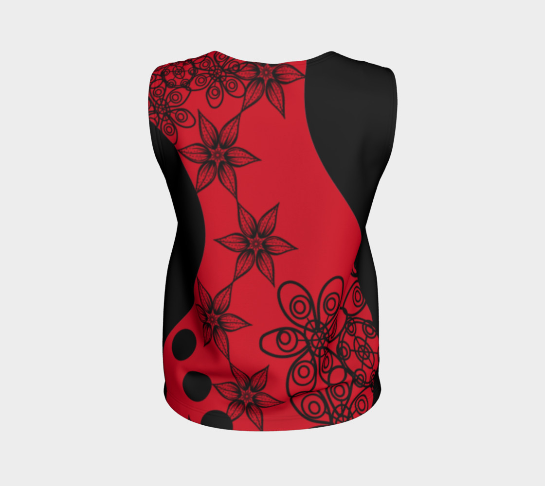Rose Red Tank Loose preview #2