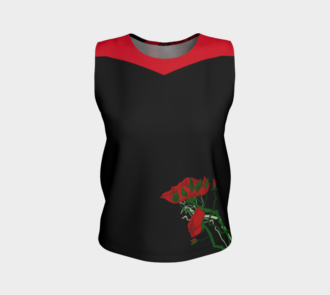 Rose Red Tank Loose preview #1