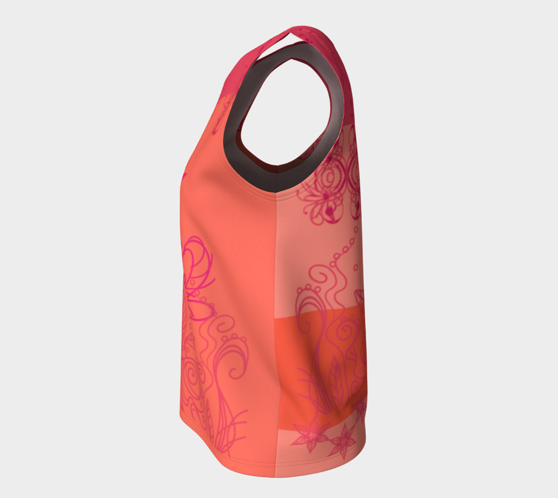 Coral Petal Loose Tank preview #7