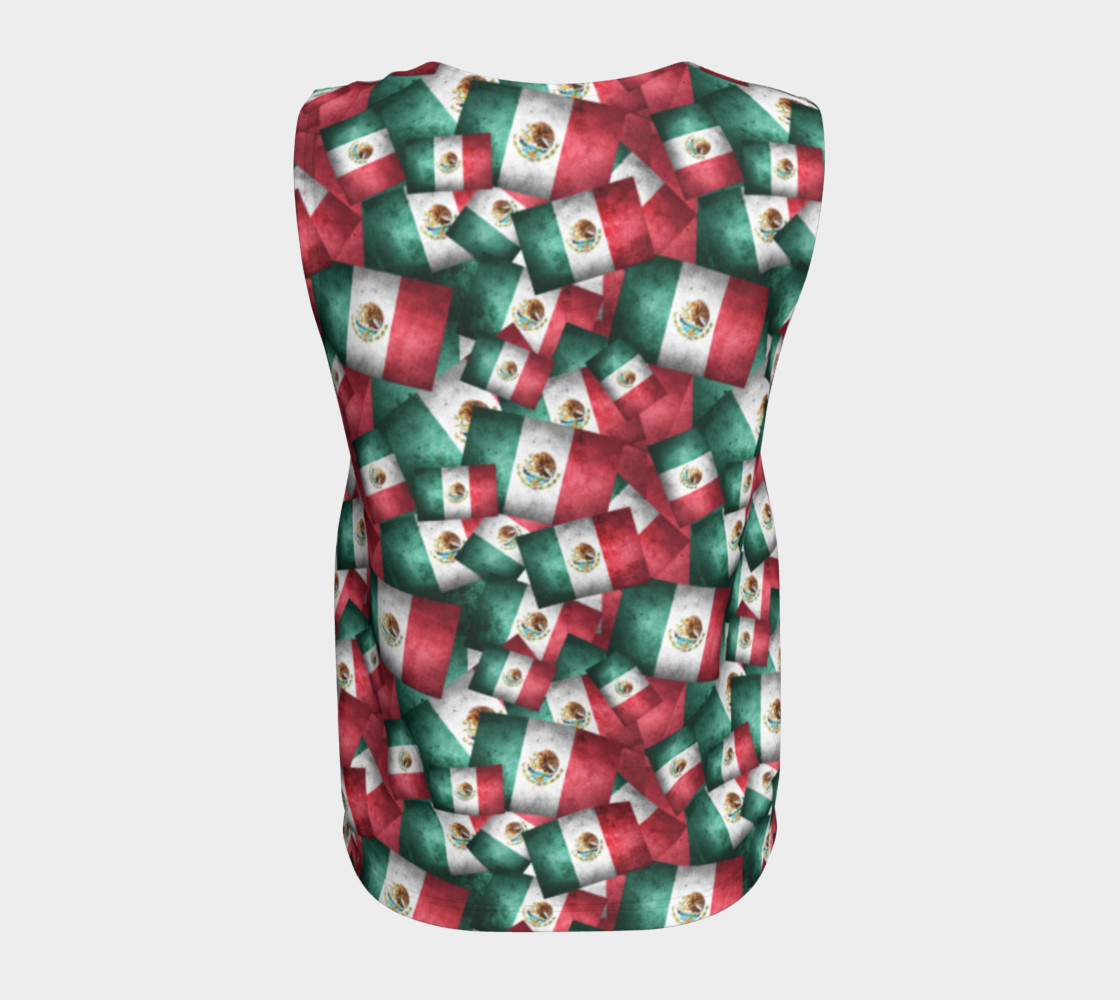 Grunge-Style Mexican Flag preview #6