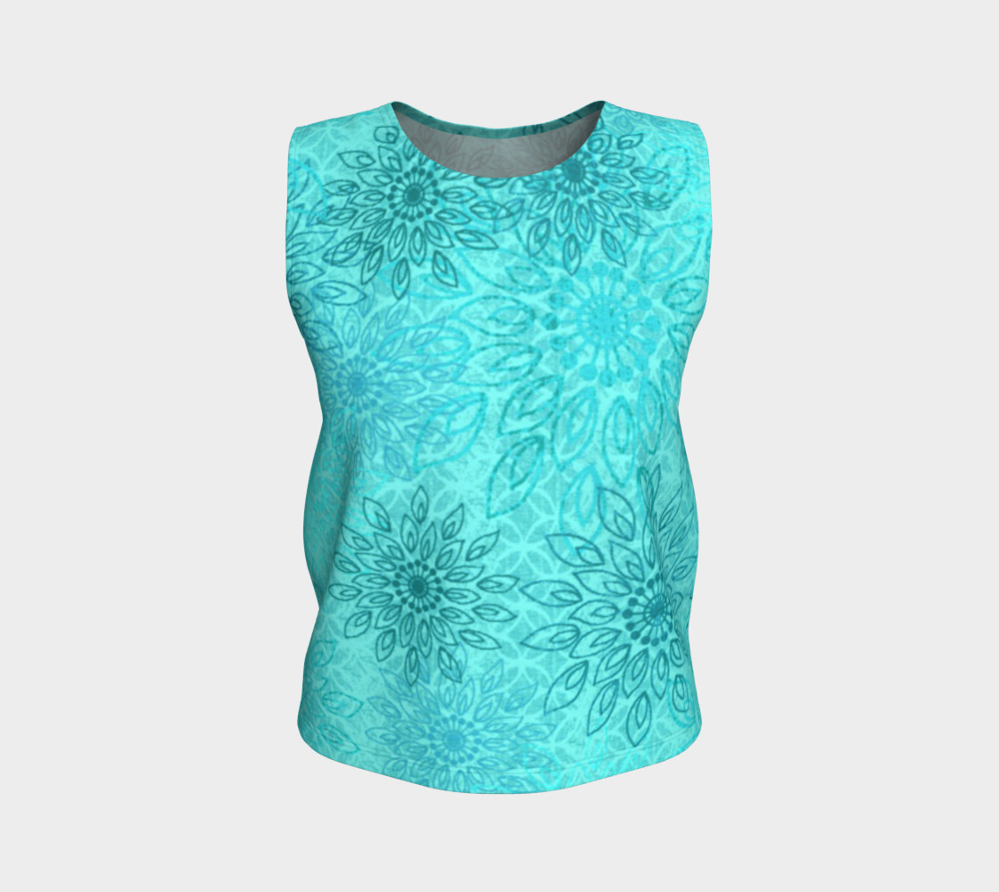 Umsted Design Boho Gypsy Flower Crop Tops preview #1