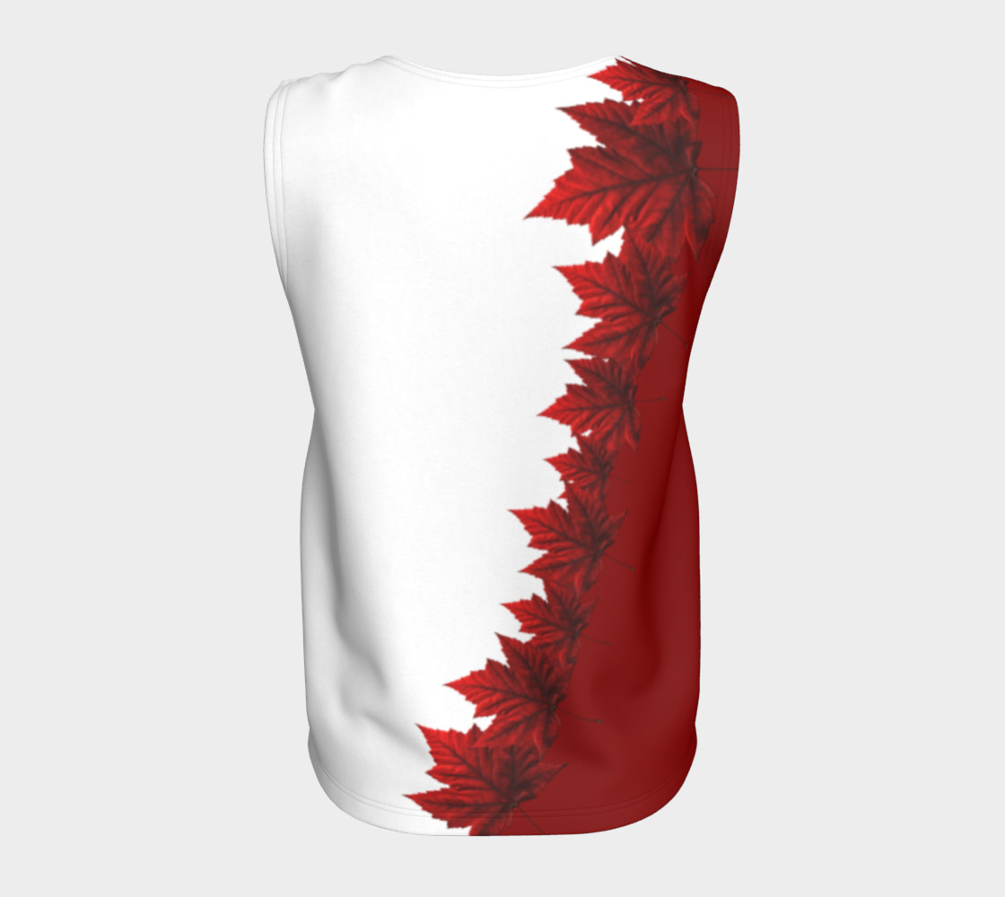 Aperçu de Canada Maple Leaf Tank Tops Canada Souvenir Shirts #6