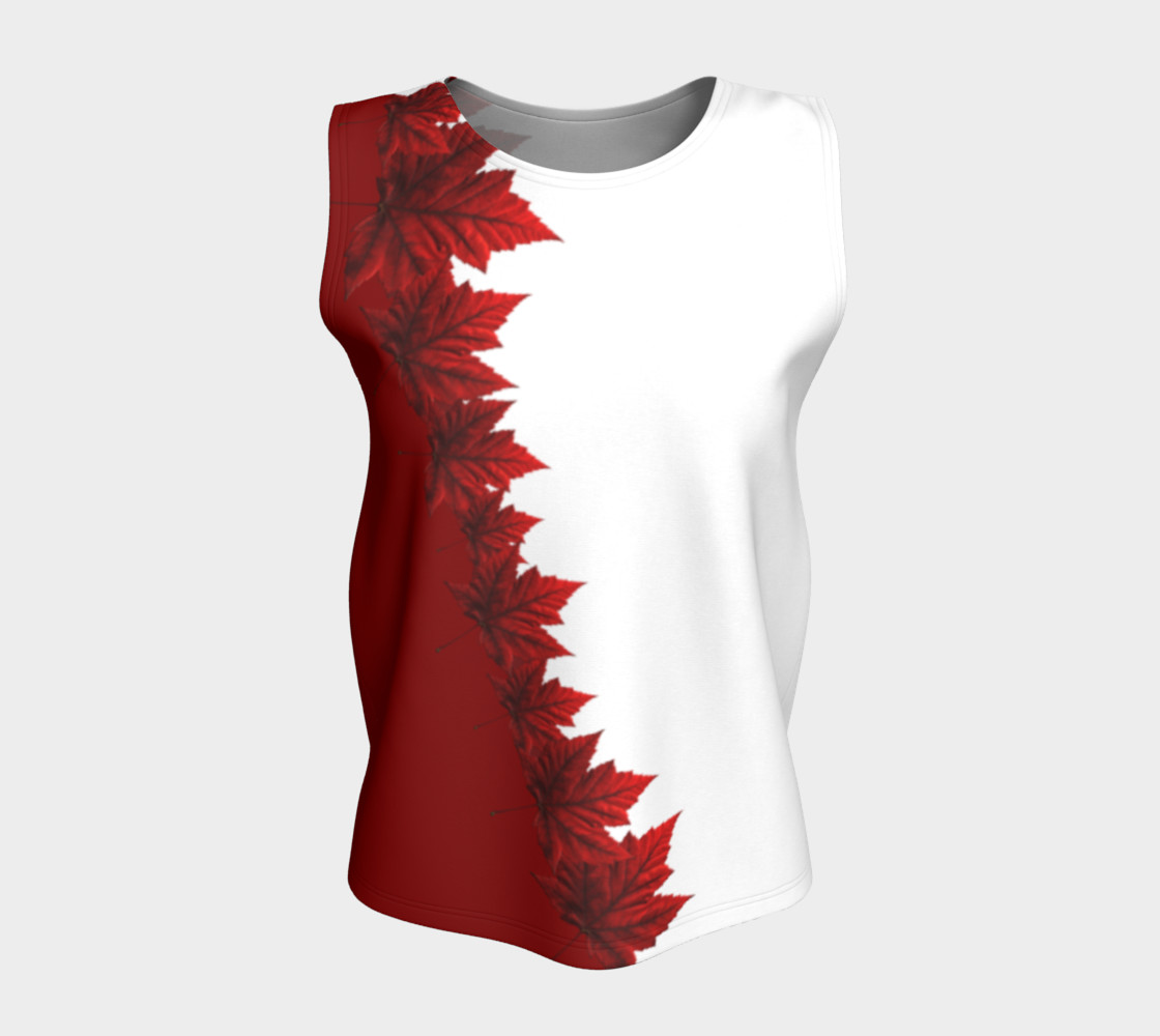Canada Maple Leaf Tank Tops Canada Souvenir Shirts preview #5