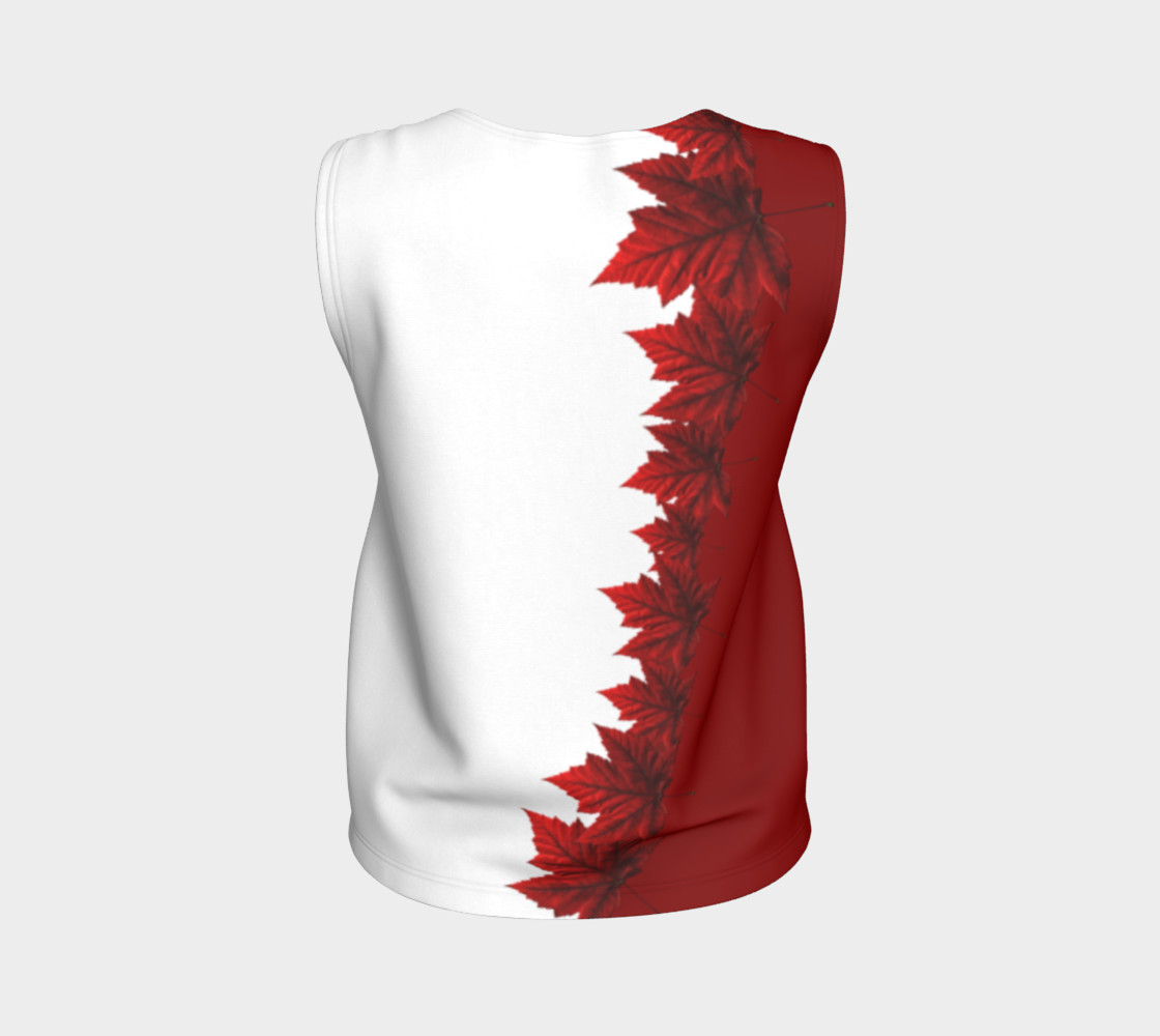 Aperçu de Canada Maple Leaf Tank Tops Canada Souvenir Shirts #2